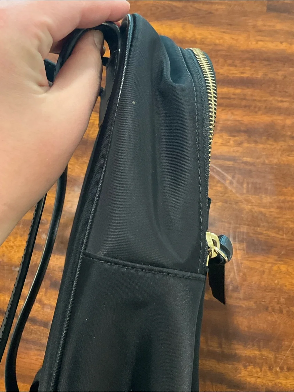 Kate Spade Mini Black Backpack - Picture 12 of 16